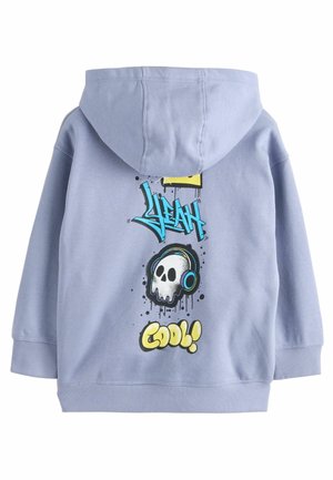 Next REGULAR FIT - GRAPHIC - Hoodie - lilac purple back print