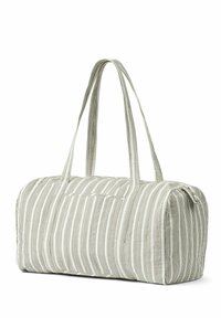 GAI+LISVA DUFFEL - Hétvégi táska - lead mulch stripe poplin