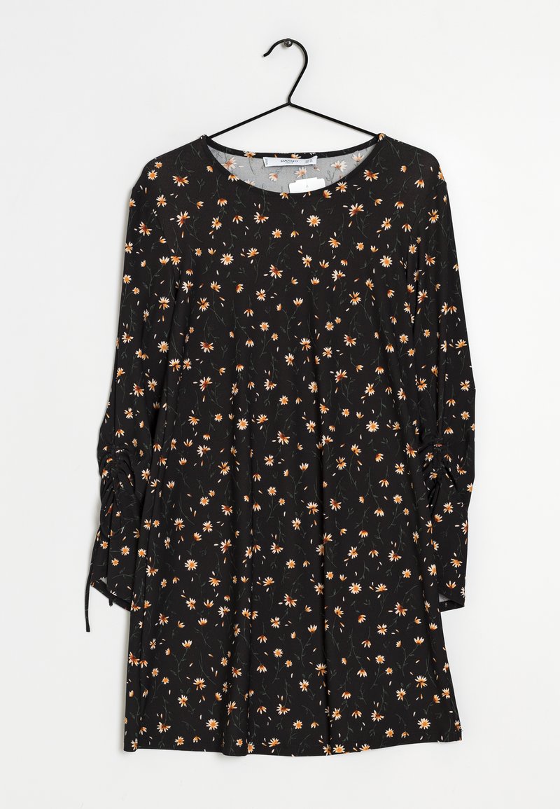 Mango Robe en jersey - black