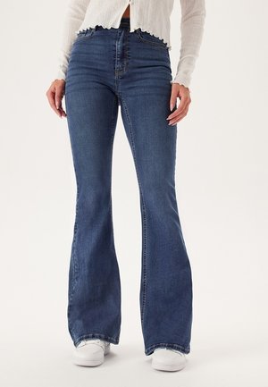 Bubbleroom HIGH - Flared Jeans - blue