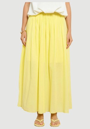 LolaLiza VOLUMINOUS LONG SKIRT VOLUMINOUS LONG SKIRT - Maxisukňa - yellow sun