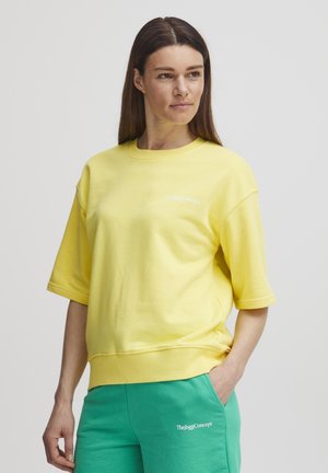 TheJoggConcept JCSAFINES - T-shirt print - lemon verbena