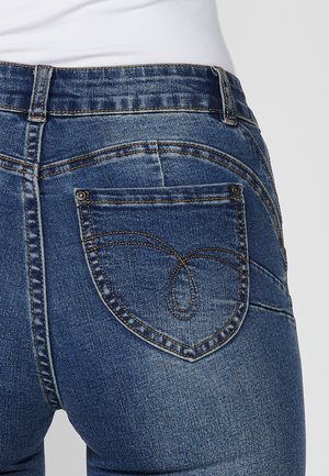 Koroshi Bootcut jeans - azul med   medium blue