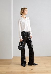 Lindex TROUSERS LARA - Pantalon classique - black