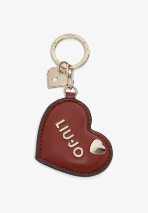 LIU JO, LIU JO HEART KEYCHAIN - Μπρελόκ - bordeaux