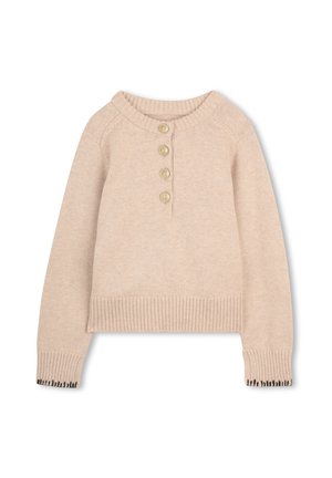 RUNDHALS - Pullover - cookie chine