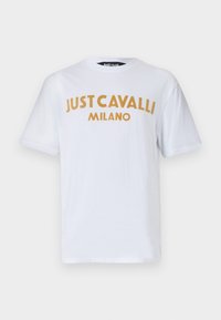 LOGO FLOCK - Print T-shirt - white
