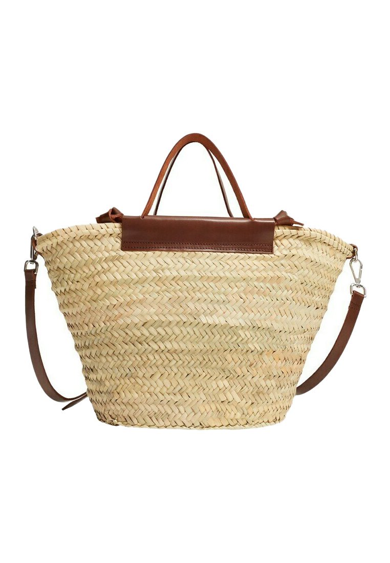 Mango IBIZA - Bolso shopping - marron moyen/marrón claro - Zalando.es