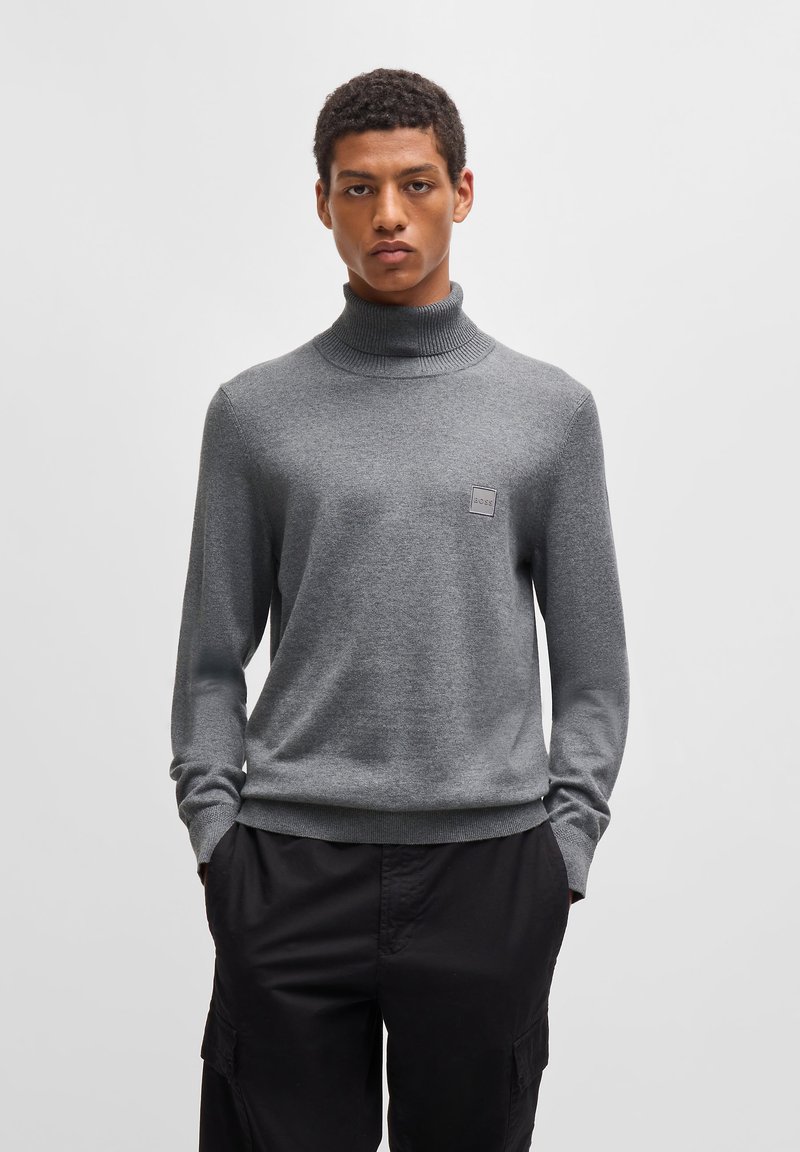 BOSS AKIRO - Pulover - light pastel grey
