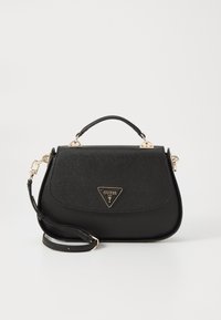 JAZLYNN TOP HANDLE FLAP - Borsa a mano - black