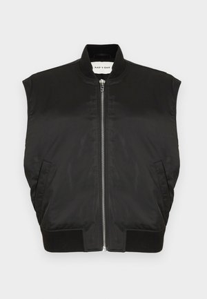 JAMILA - Chaleco - black