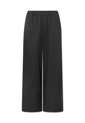 Studio Feder WIDE LEG - Pantalon classique - schwarz