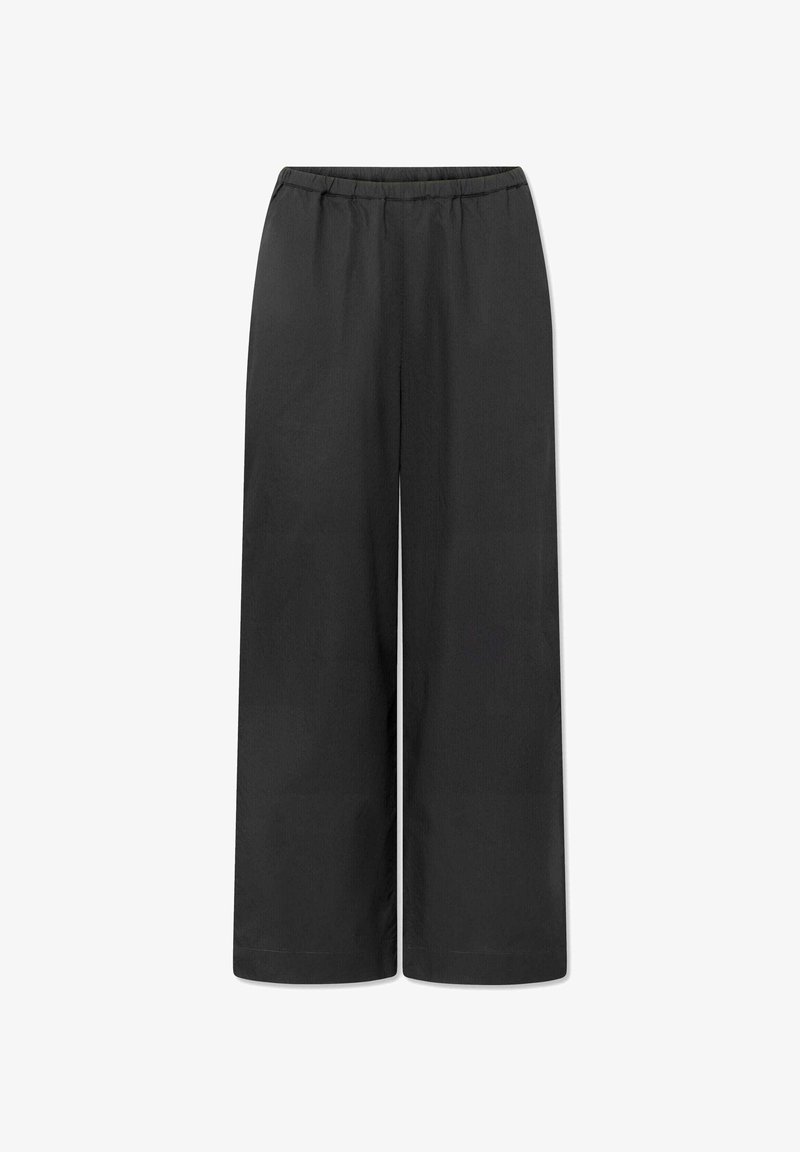 Studio Feder WIDE LEG - Pantalon classique - schwarz