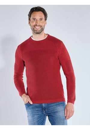 Strickpullover - rot