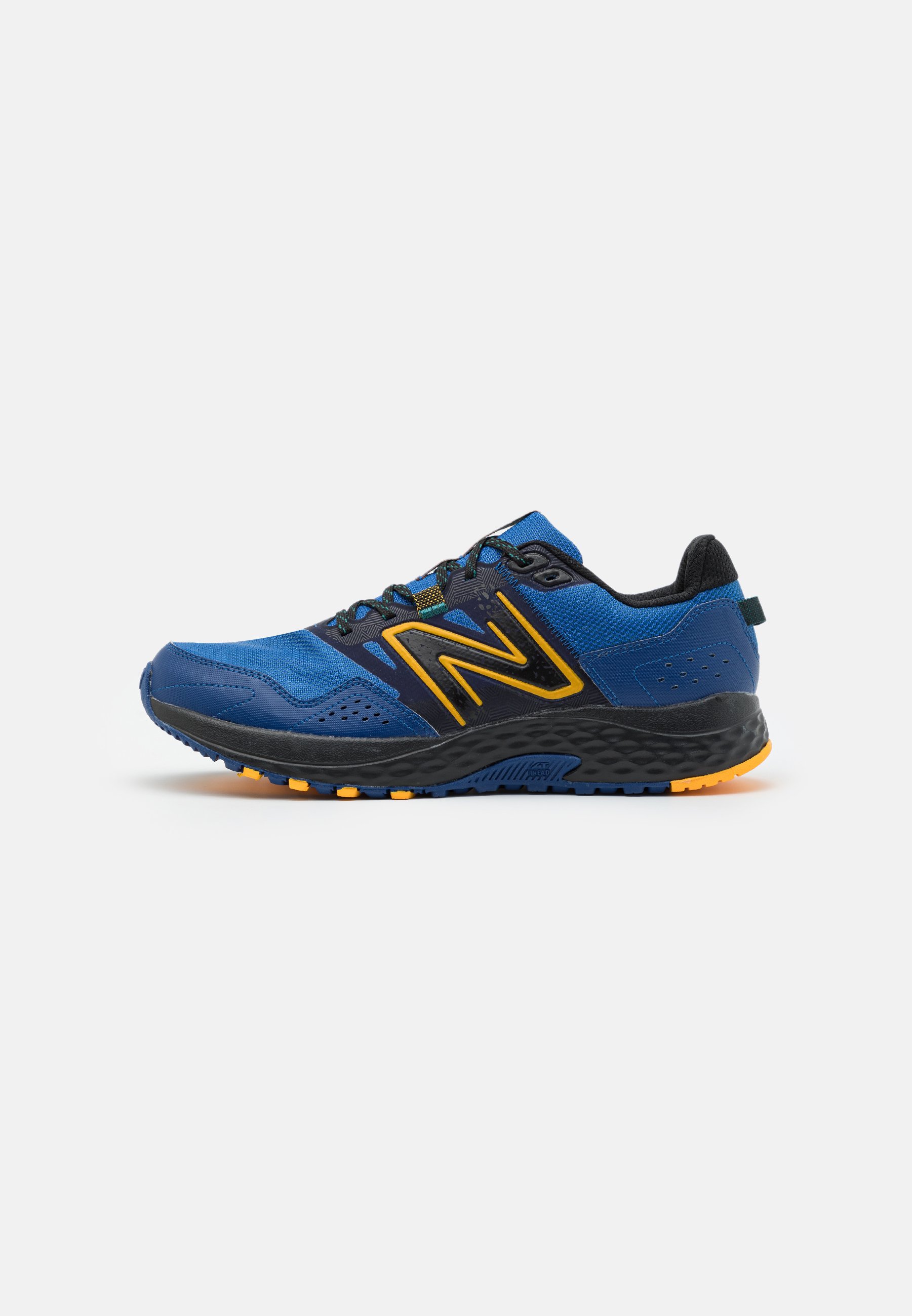 New balance trail 410 trainers in blue and grey Clearance