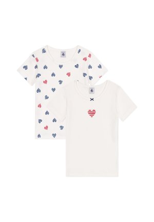 TEE COTE 2 PACK - Undertrøye - marshmallow/multi-coloured