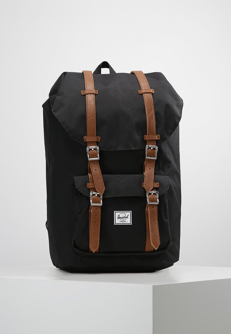 herschel little america backpack black black