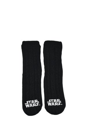 STAR WARS HÜTTEN HAUS MIT FUTTER KUSCHEL - Socks - schwarz