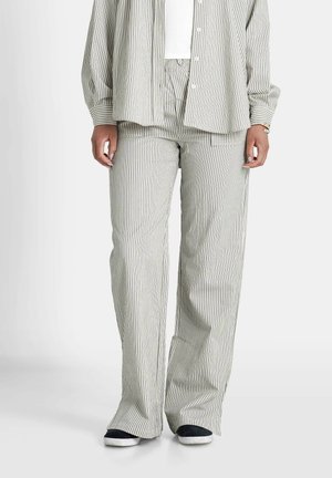 TEXTURED - Stoffhose - beige