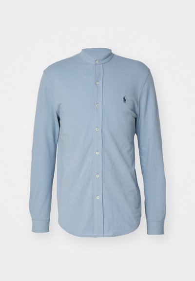 Polo Ralph Lauren FEATHERWEIGHT MESH SHIRT - Skjorta - vessel blue