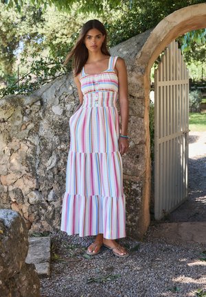 Next, Vestito di maglina - pink stripe