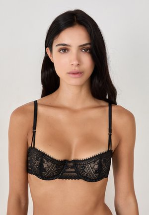 Etam AURA - Balconette bra - black