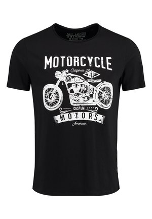Key Largo OREGON TRAIL ROUND - Camiseta estampada - black