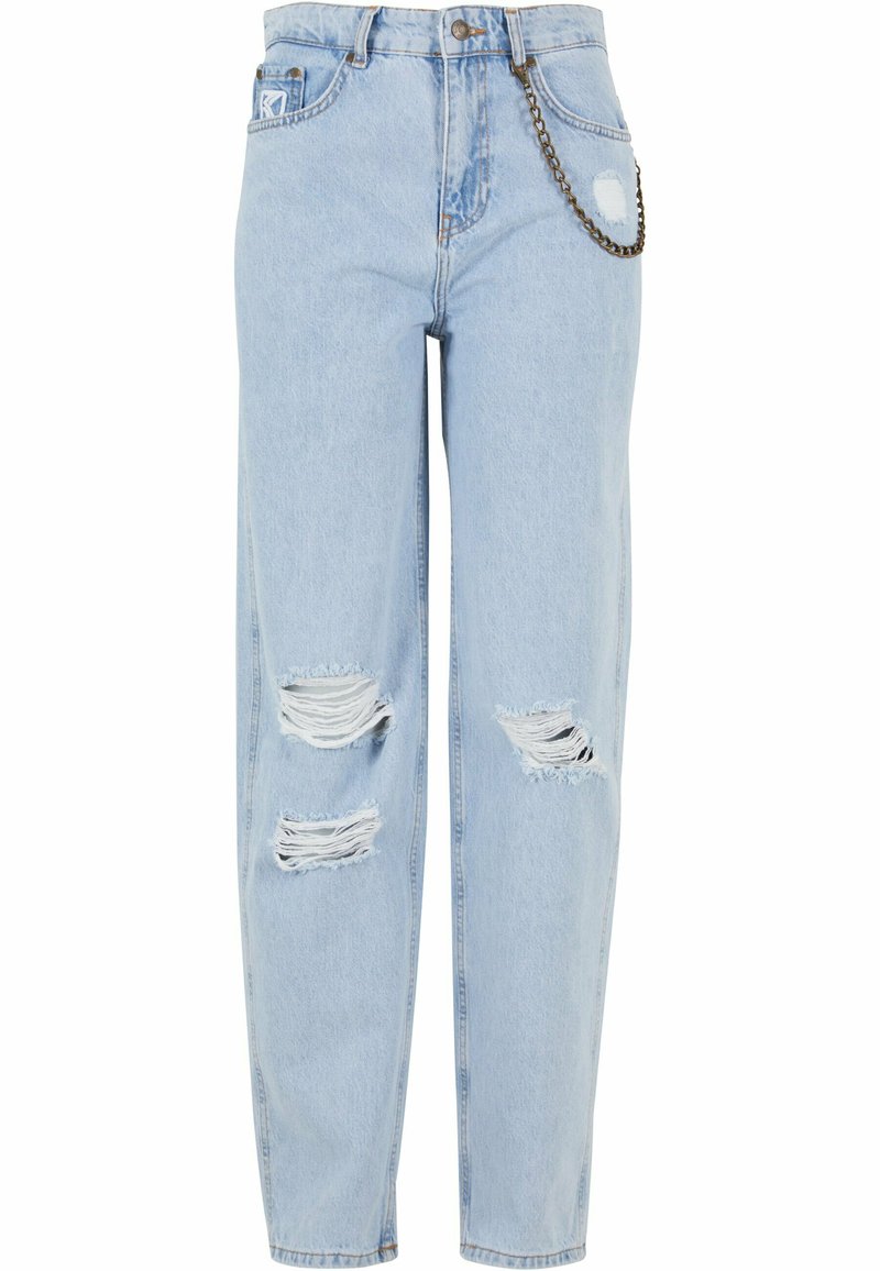 Karl Kani OG BAGGY DISTRESSED - Relaxed fit jeans - bleached blue
