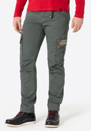 TIMEZONE, REGULAR ROGERTZ - Cargo trousers - iron grey