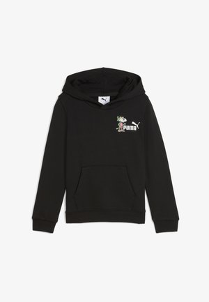 SUPER - Pulover s kapuco - black