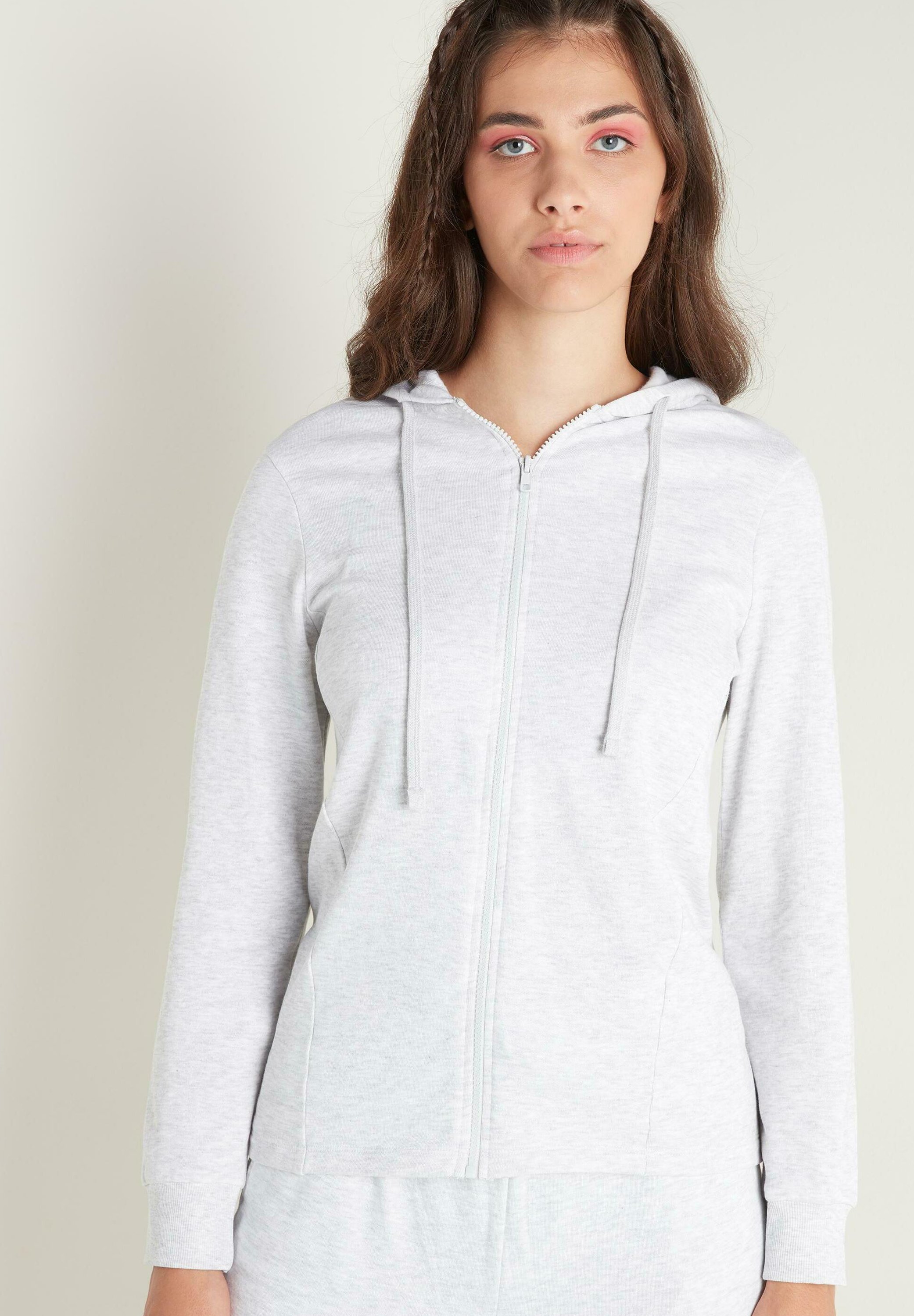 Tezenis Sudadera con cremallera - grau light grey/gris claro - Zalando.es