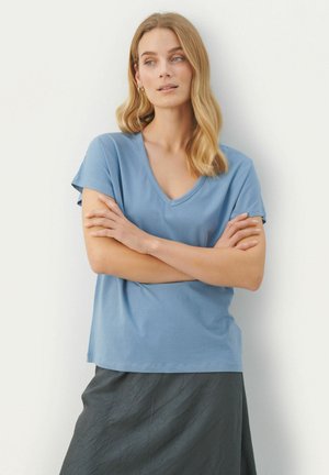 Part Two EVENYE - T-shirt basic - faded denim