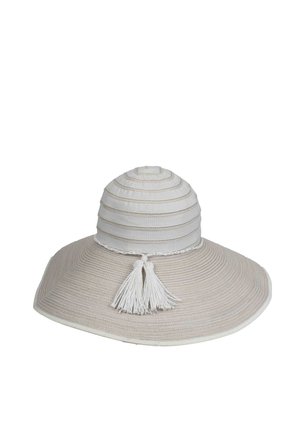 CLOCHE STRIPES - Platmale - white topaz