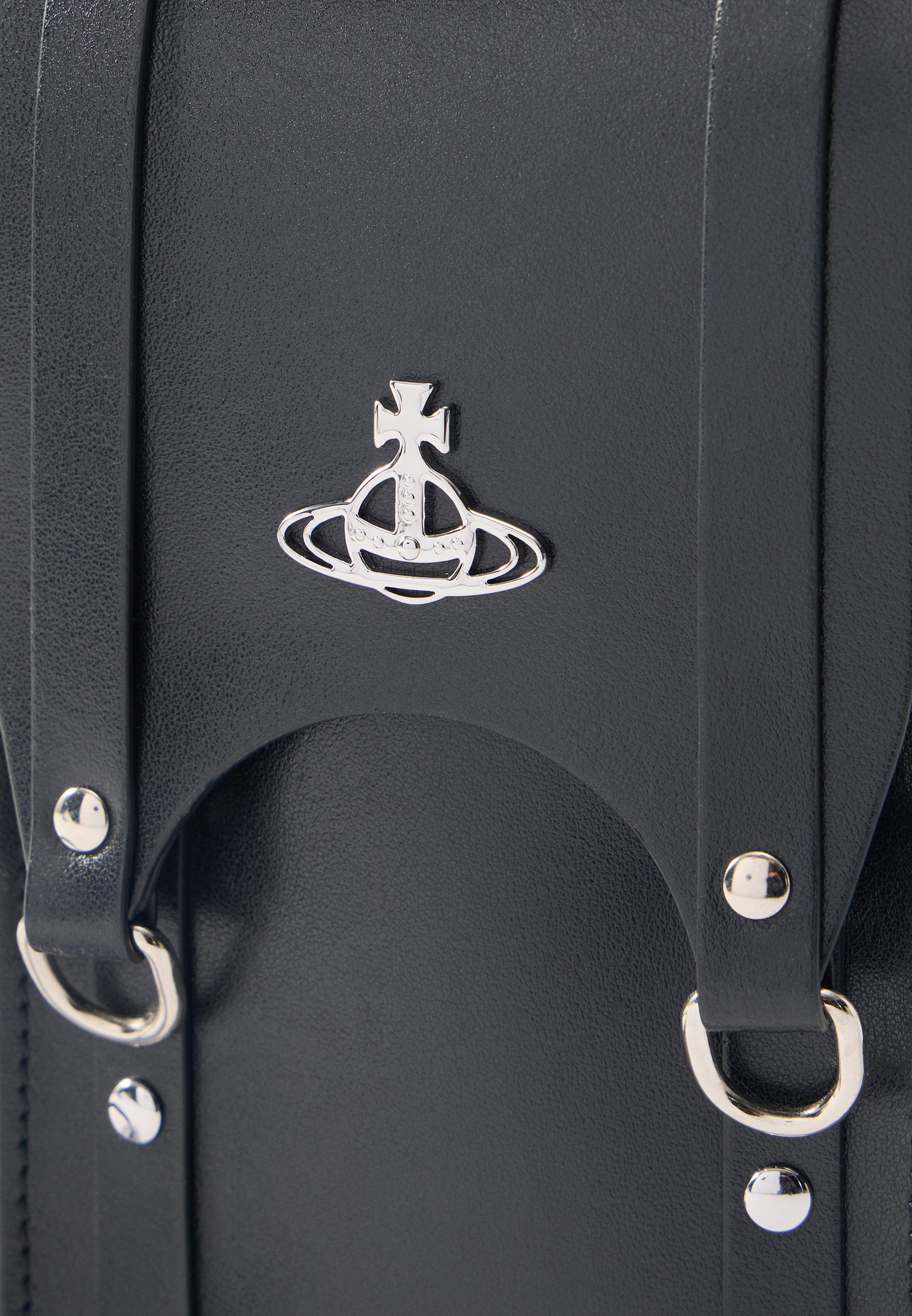 ＜Vivienne Westwood＞ミニ Max クロスボディバッグ ブラック Vivienne Westwood MINI MAX CROSSBODY UNISEX - Cross body bag