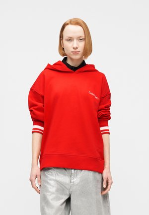 SPORT HOODIE GRAPHIC - Hoodie - red