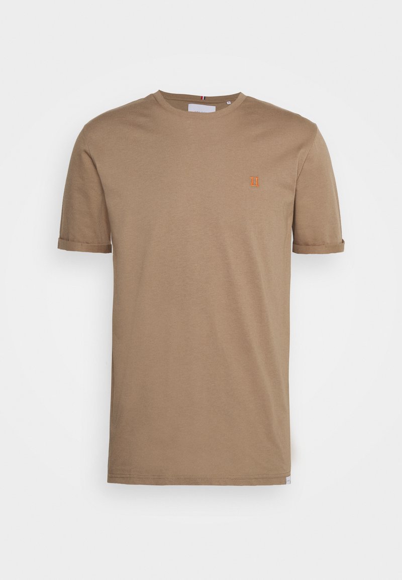 Les Deux T-shirt básica - caribou brown/orange