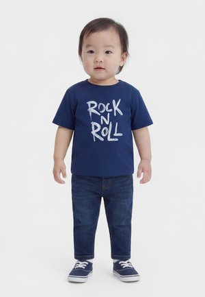 SHORT SLEEVES TEE  - Μπλουζάκι με στάμπα - medieval blue