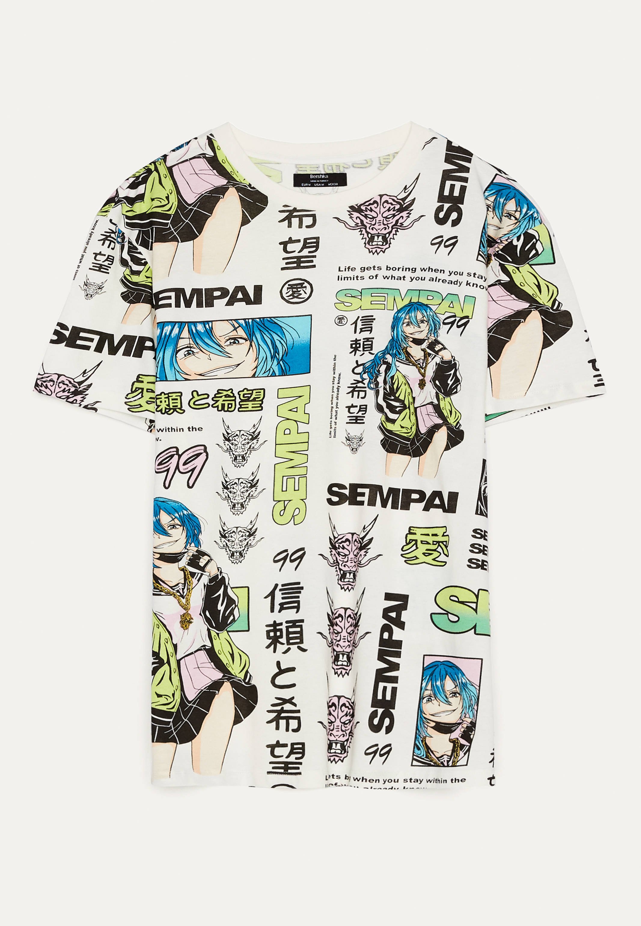 bershka jersey t shirt dress in khaki