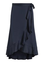 Jupe Longue Trapèze Vila - 100% Polyester, Taille élastique, Style Fluide Et élégant
