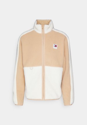 Giacca in pile - beige
