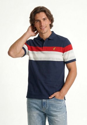 Pier One, Πόλο - navy/grey/red