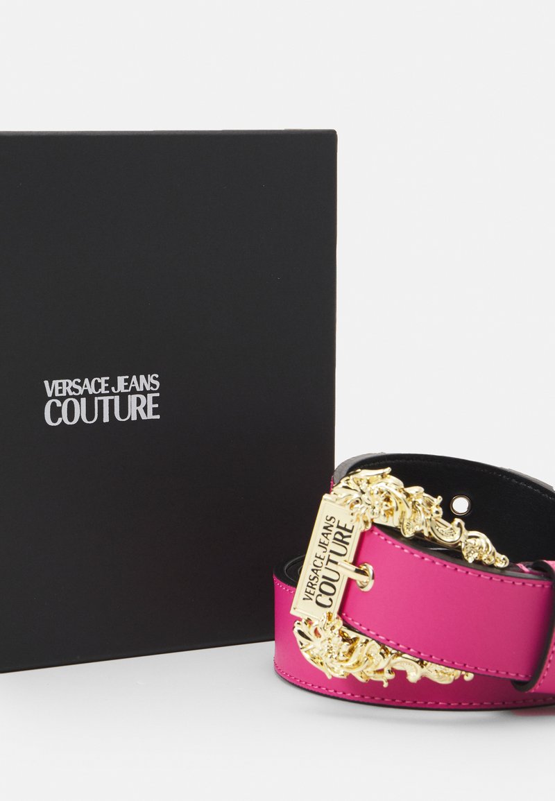 Damen Gürtel casual | Versace Jeans Couture VITELLO BELTS Gürtel fuxia/pink - SW30990 Damen Gürtel casual | Versace Jeans Couture VITELLO BELTS Gürtel fuxia/pink - SW30990