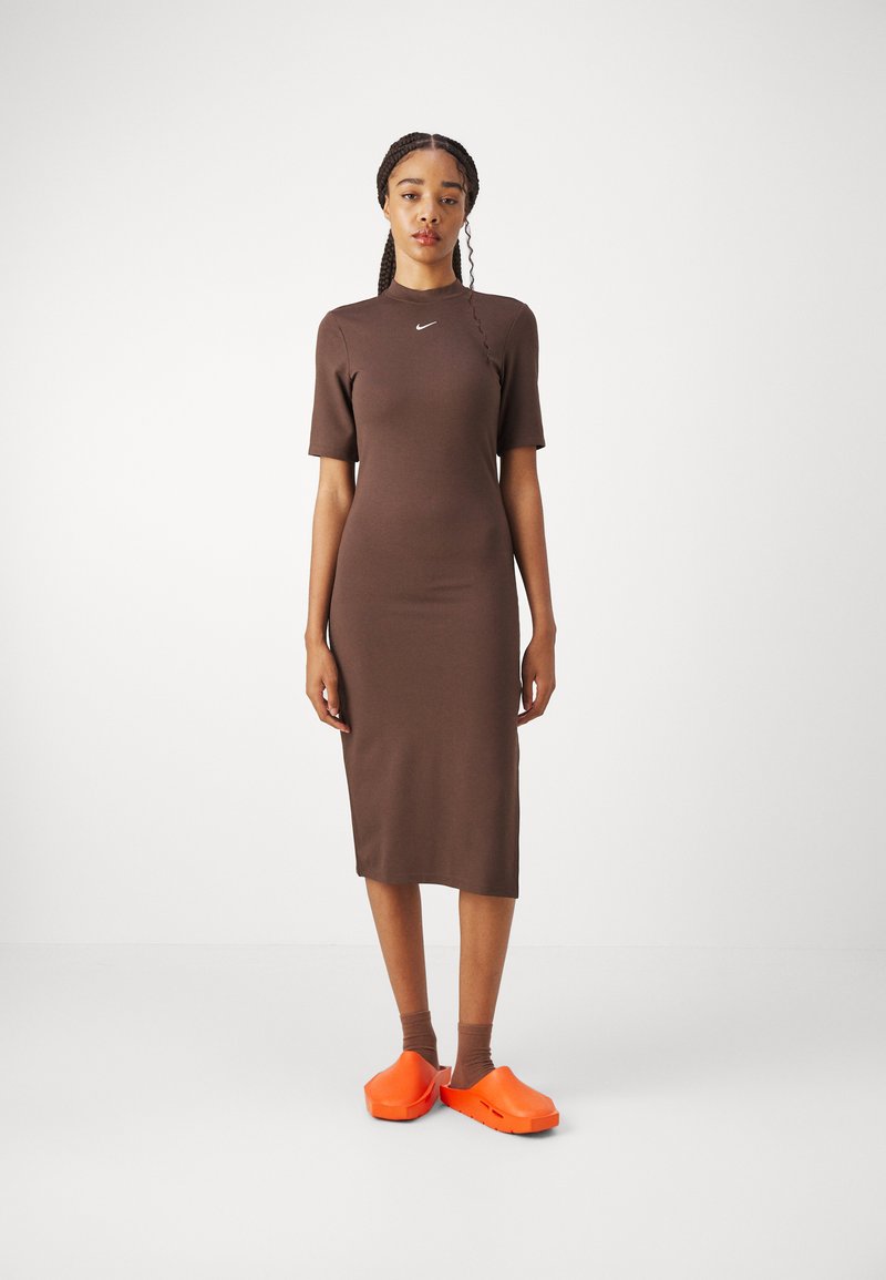 brown nike dress