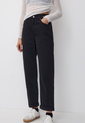 PULL&BEAR Jeans Straight Leg - black