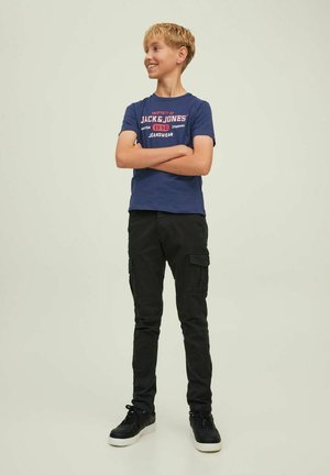 JJSTAMP 3 PACK - T-shirt print - navy blazer