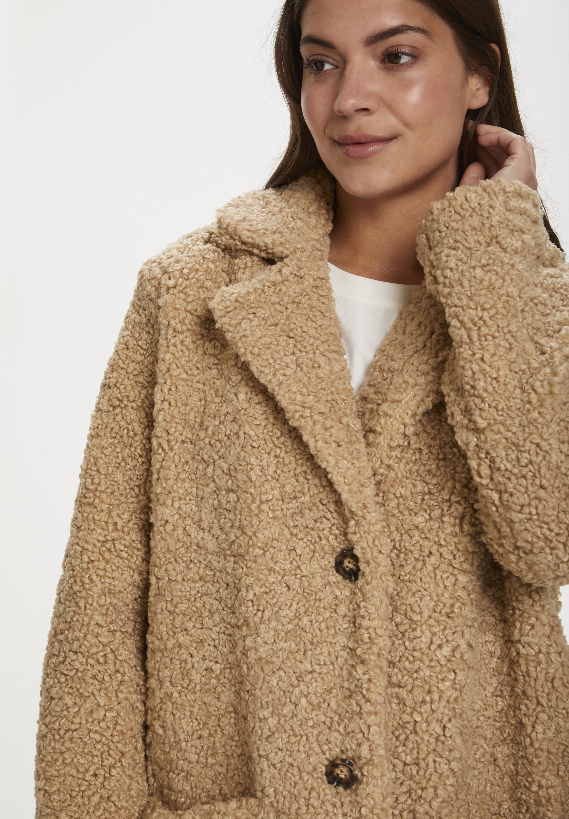 Kaffe BALMA - Winter coat - beige 