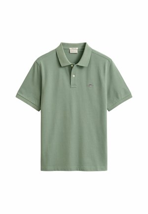 GANT, REG SHIELD SS PIQUE POLO - Polo - surplus mint