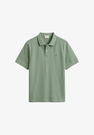 GANT, REG SHIELD SS PIQUE POLO - Polo - surplus mint