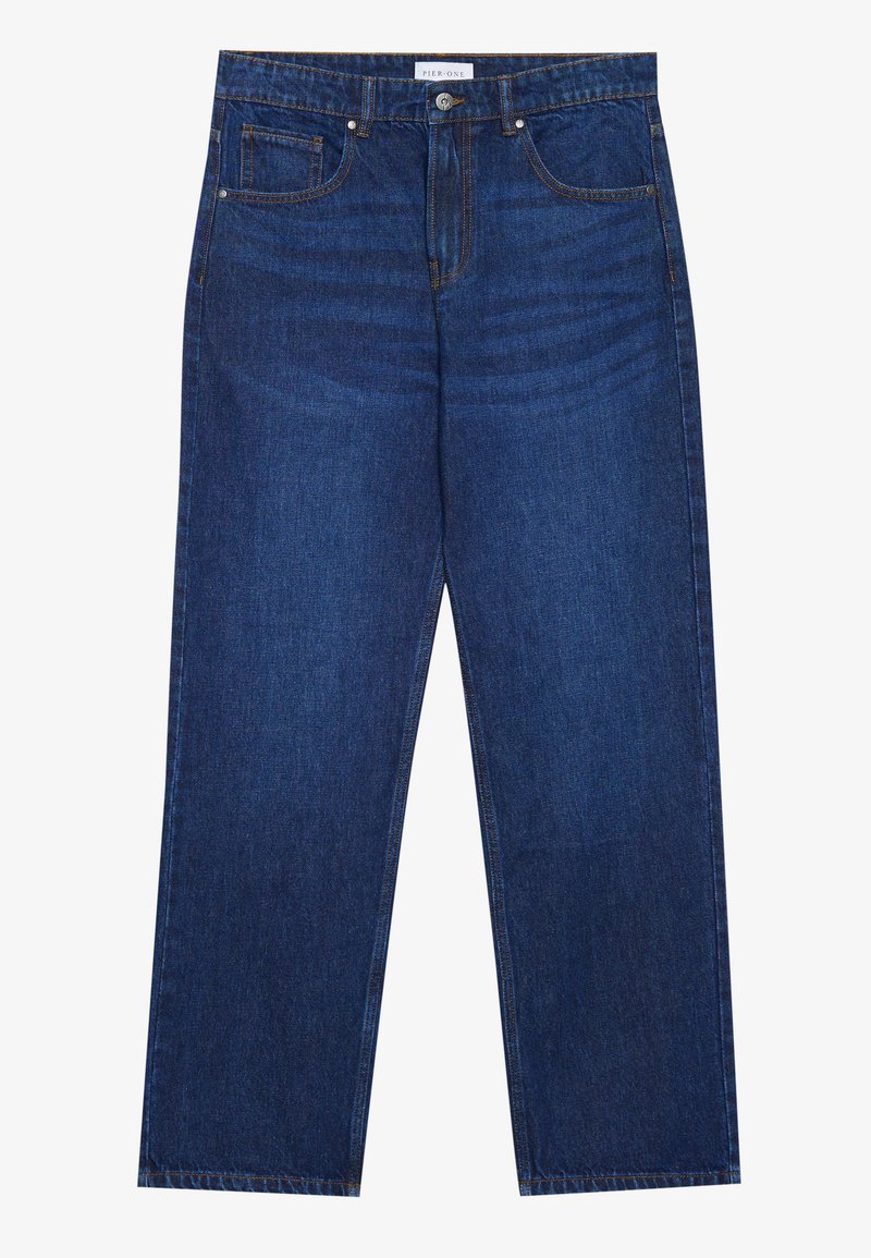 Pier One Straight leg jeans donkerblauw denim Pier One Straight leg jeans donkerblauw denim