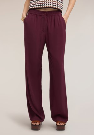 Motivi, PANTALONI PALAZZO CON VITA ELASTICA - Broek - viola